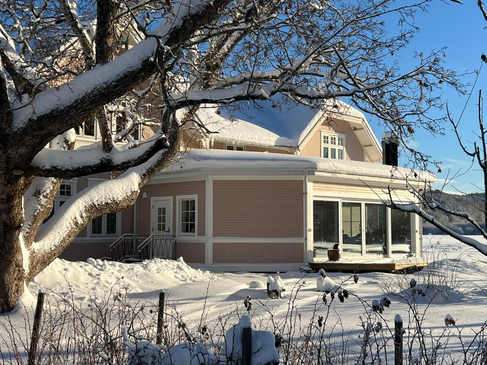 Apartamento Rosa Huset Osebol Stöllet Exterior foto